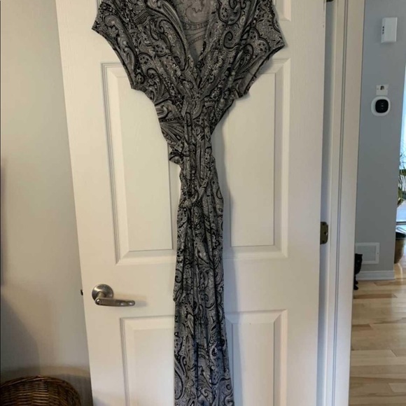 Michael Kors Wrap Maxi Dress SZ 22W - Picture 3 of 4